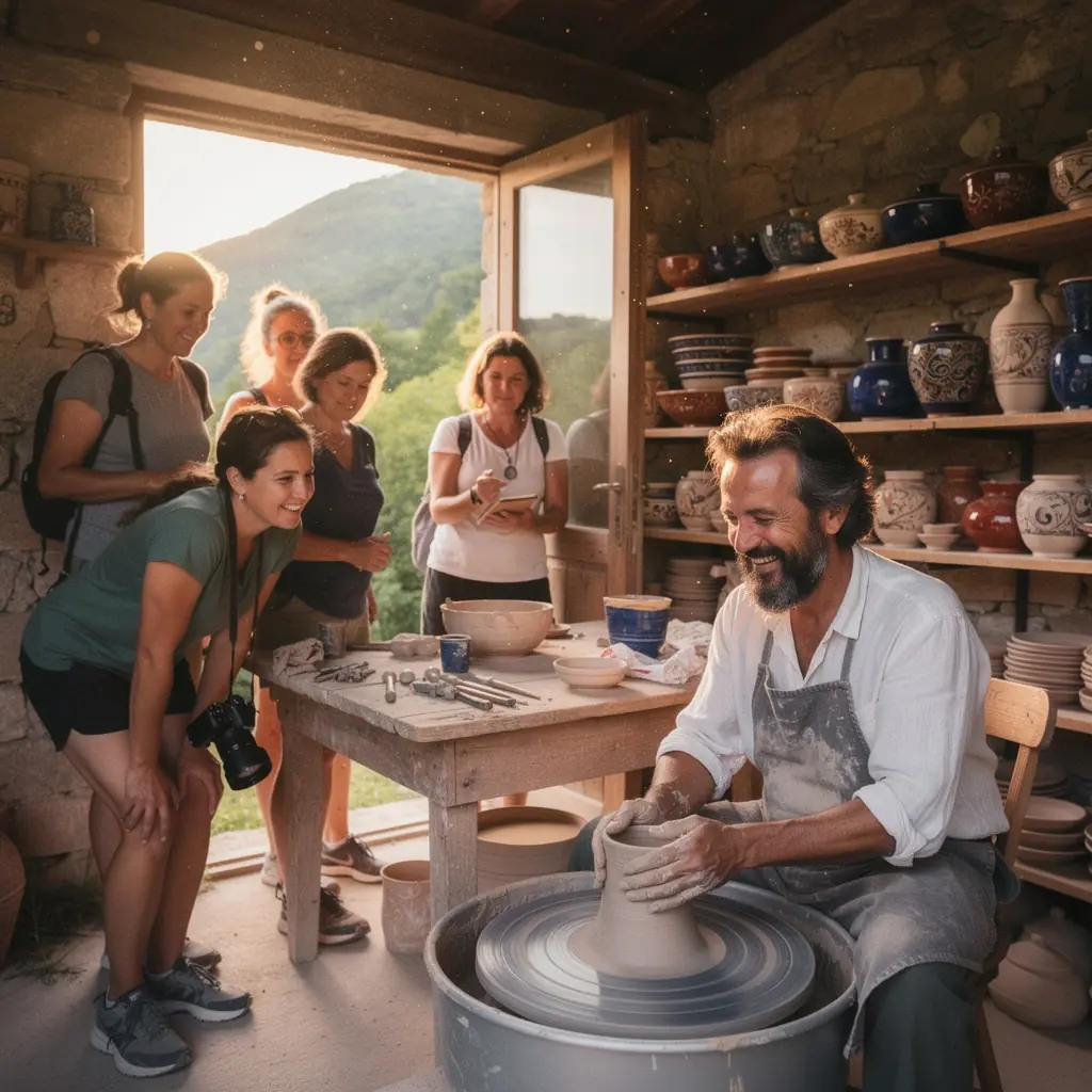 Children participating in a folk dance, dressed in authentic Slovak attire, radiating joy and community spirit.